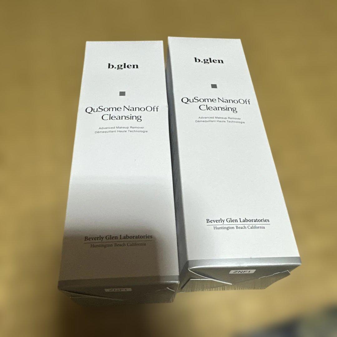b.glen QuSome NanoOff Cleansing 2本セット