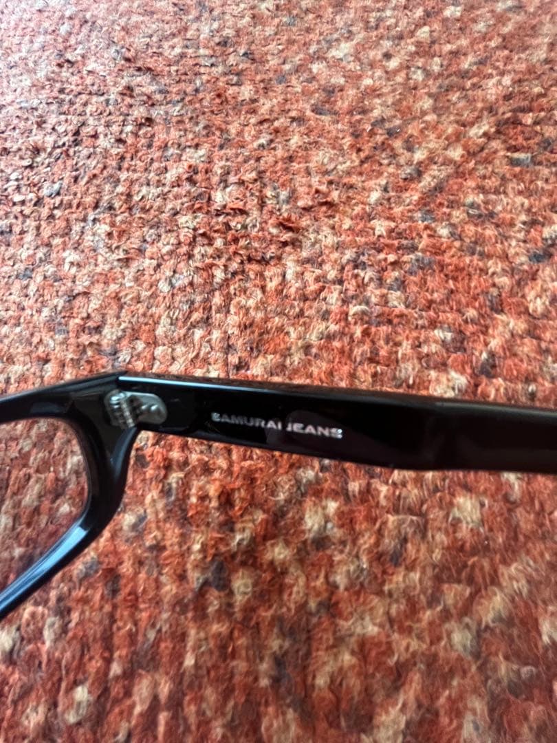 SAMURAI JEANS ブラック サングラス　度無　ケース付