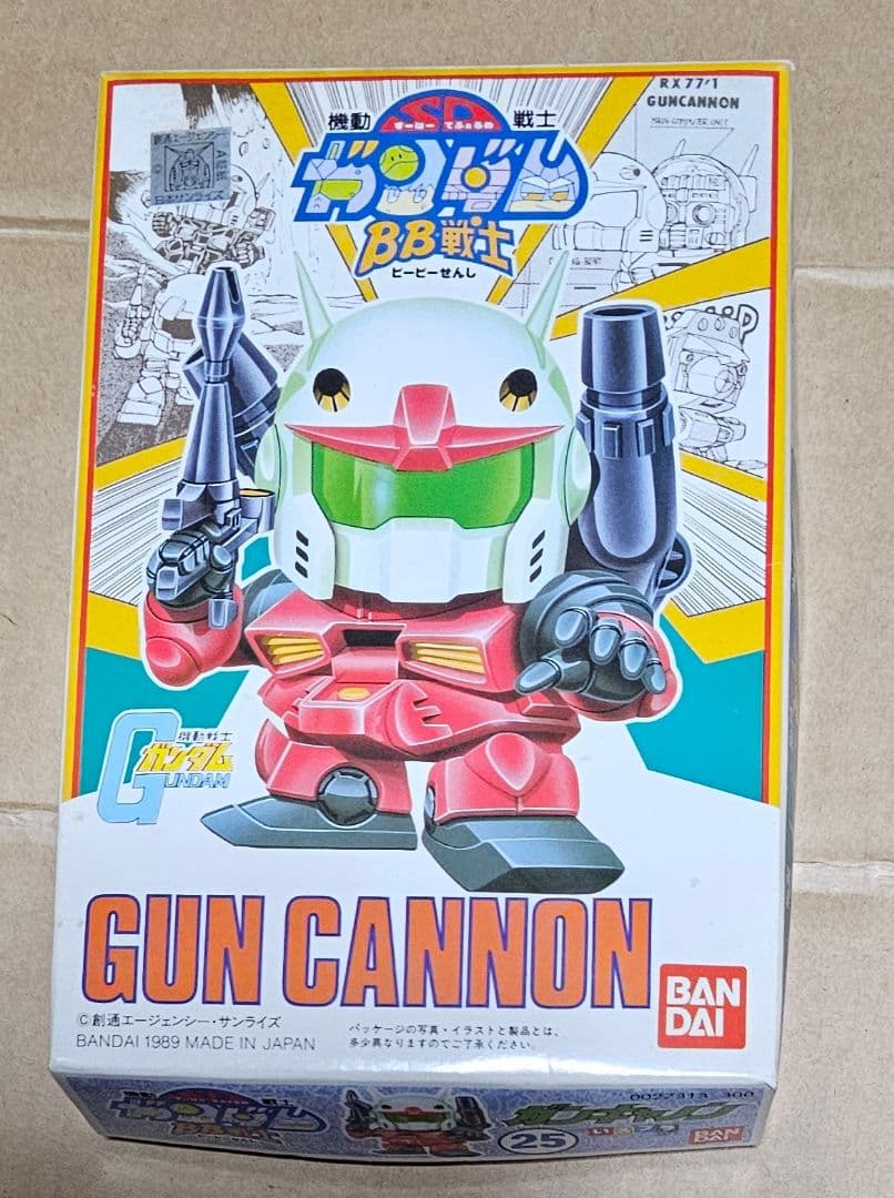 SDガンダム BB戦士 No.25 ガンキャノン 初期 目無し 1989年製