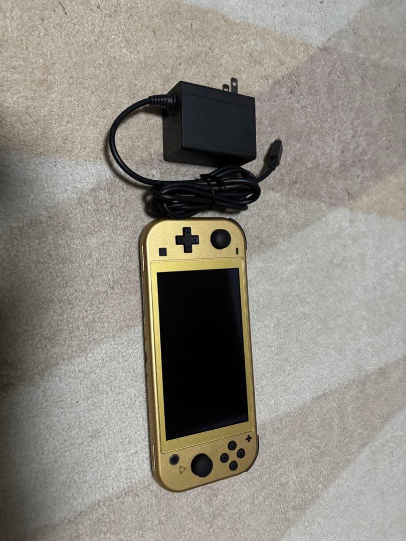 【0:10出品終了】Switch Lite ハイラル&512GBのSDセット