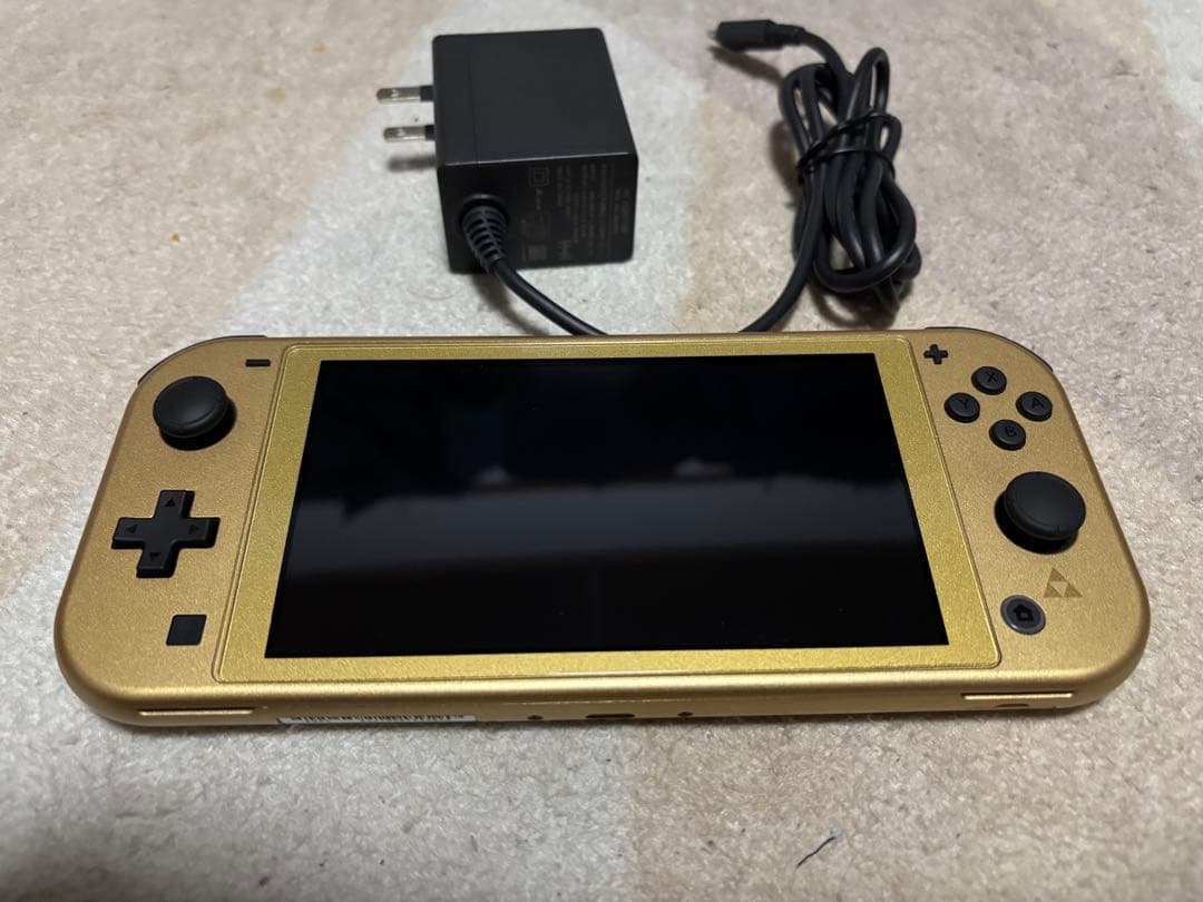 【0:10出品終了】Switch Lite ハイラル&512GBのSDセット