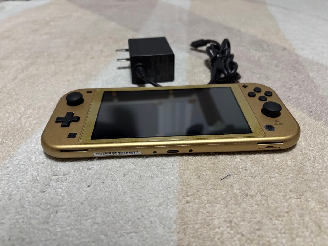 【0:10出品終了】Switch Lite ハイラル&512GBのSDセット