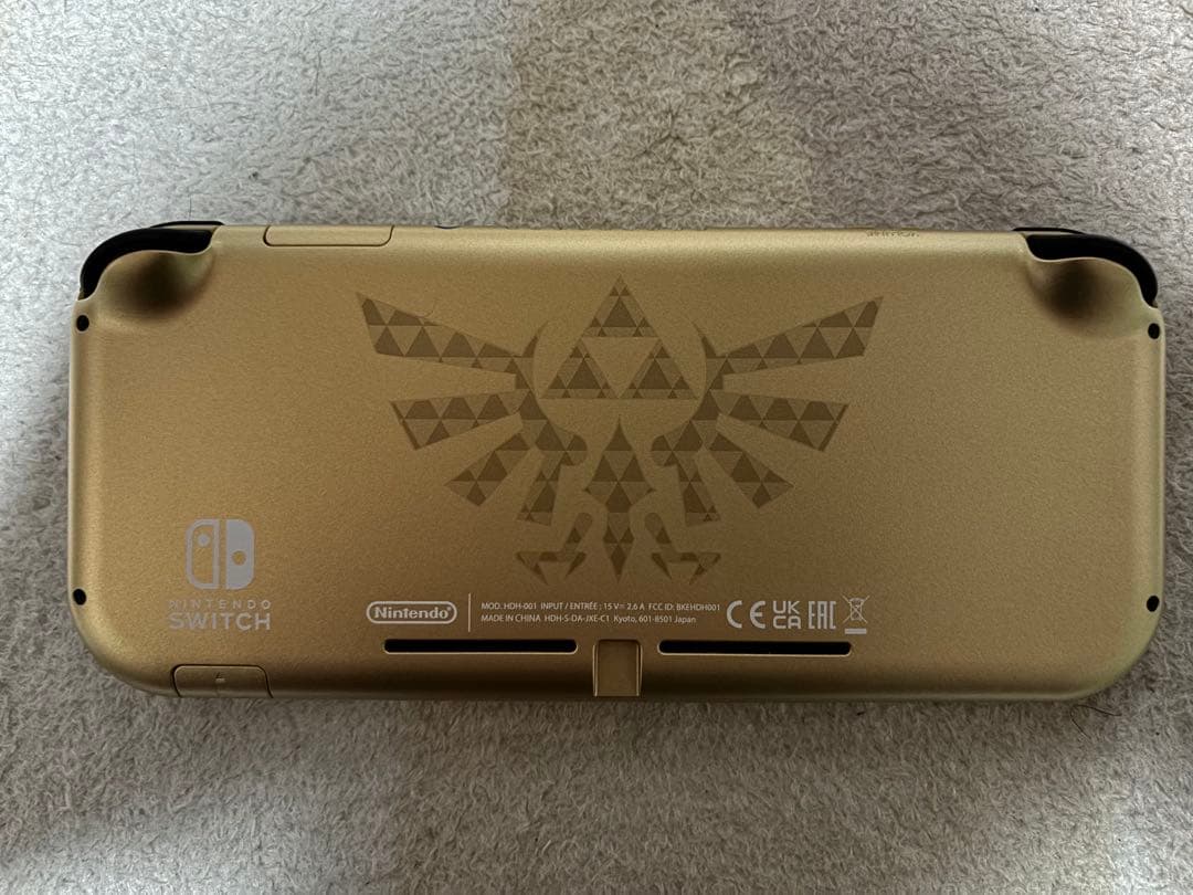 【0:10出品終了】Switch Lite ハイラル&512GBのSDセット