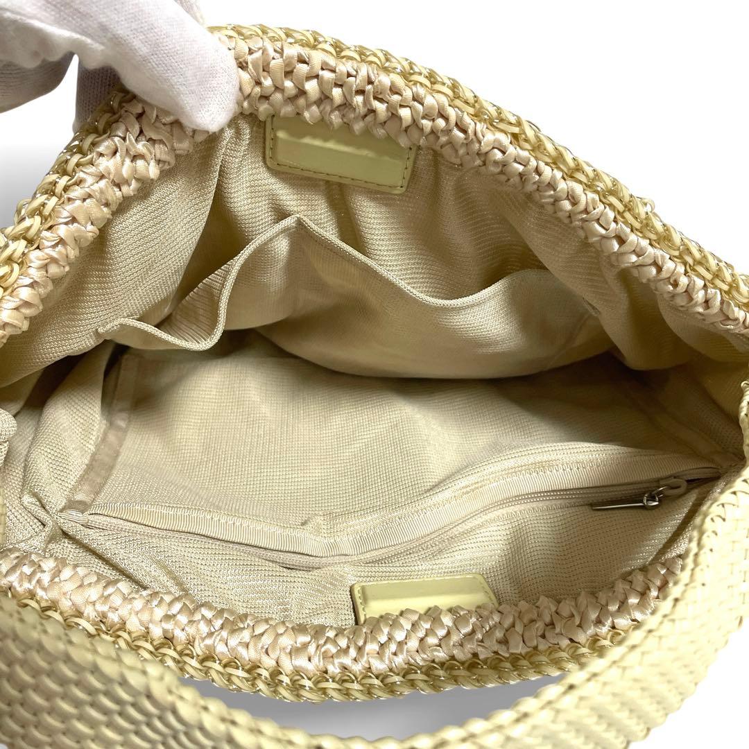 アンテプリマ ワイヤーバッグ ゴールド チャーム付き