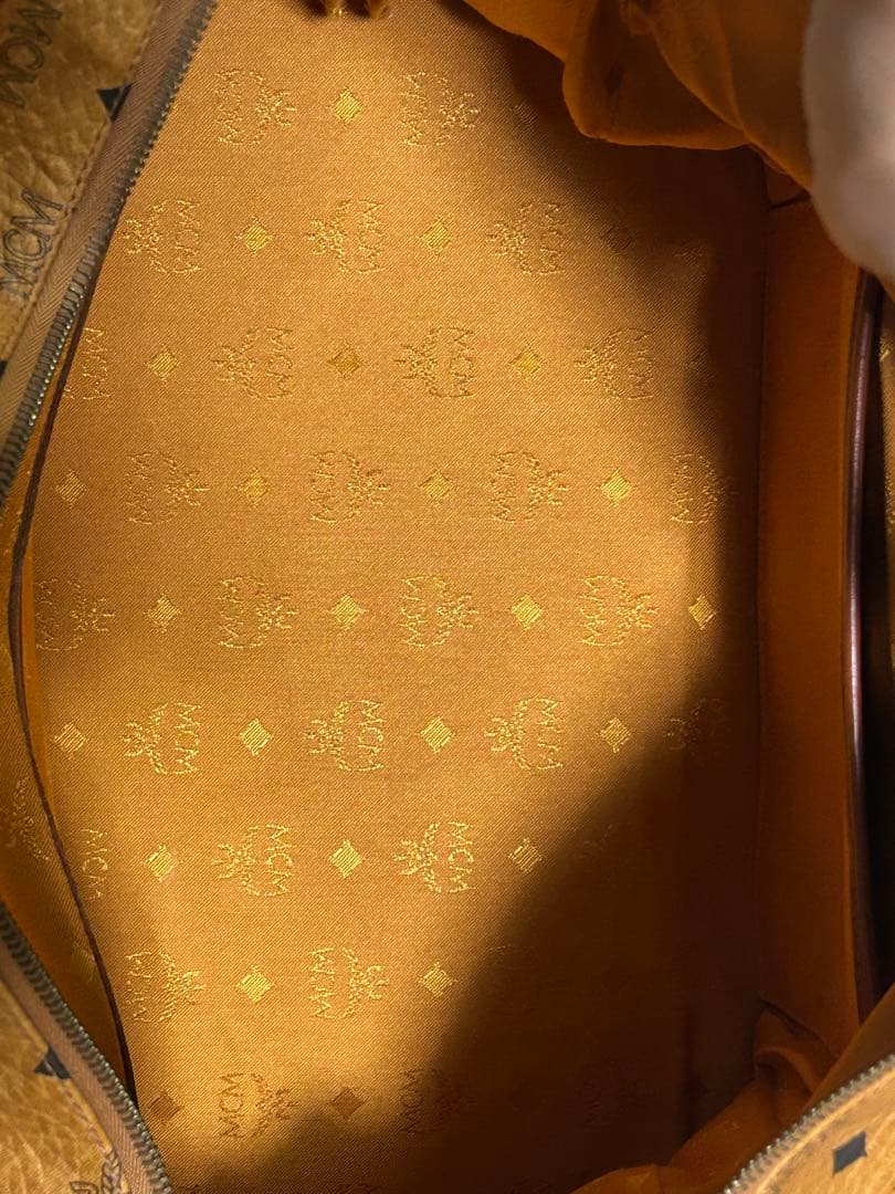 MCM ヴィセトス　レザー　ミニボストンバッグ　美品