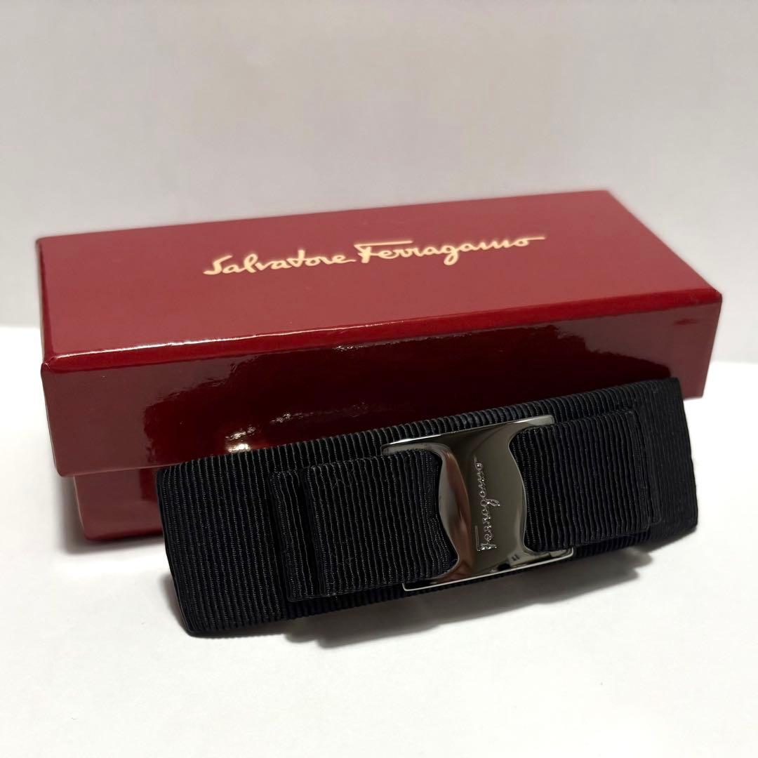 【miya】✨極美品✨Ferragamo フェラガモ バレッタ