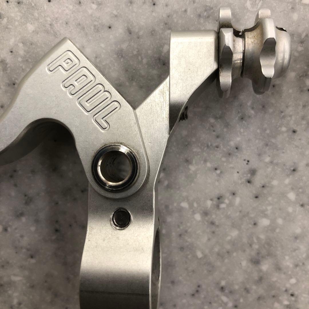 PAUL アルミブレーキレバー シルバー