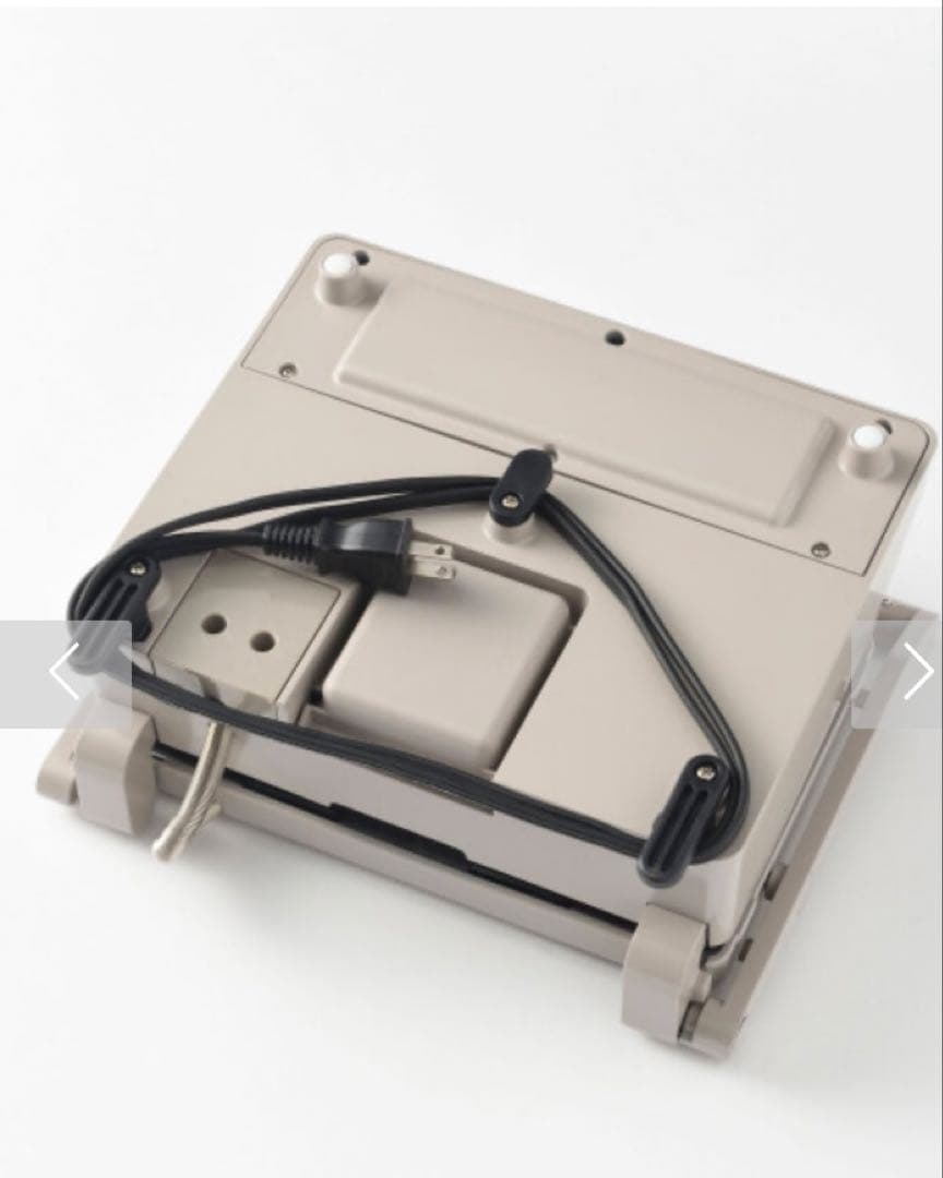 15日15時まで☪️新品　ブルーノ　グリルサンドメーカー　ダブル　グレージュ