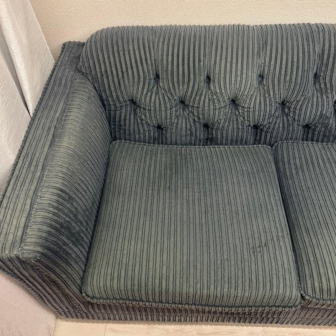 LAKEWOOD SOFA 3P BLUE GRAY アクメファニチャー