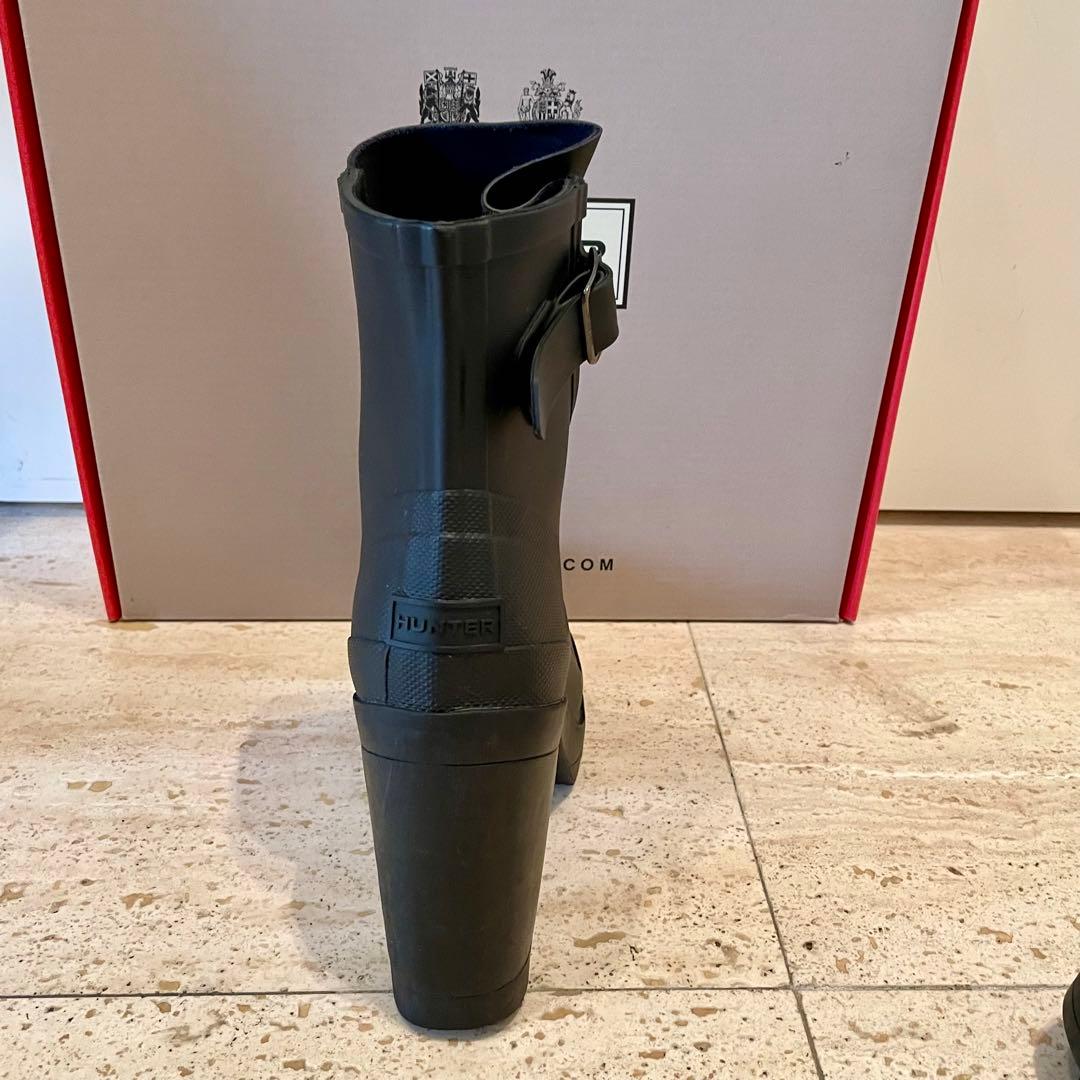 HUNTER ハンターオリジナル ガロッシュ アンクルベルト ヒールレインブーツ