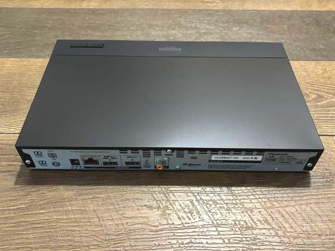 ※只今値下げ中 23年型パナソニック 4KUHDBDプレーヤー 1mHDMI付き