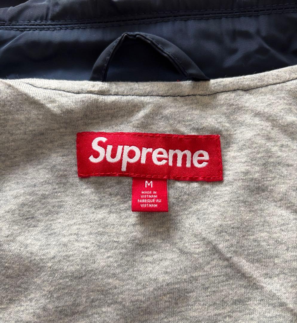 Supreme Crest Coaches Jacket Navy Mサイズ