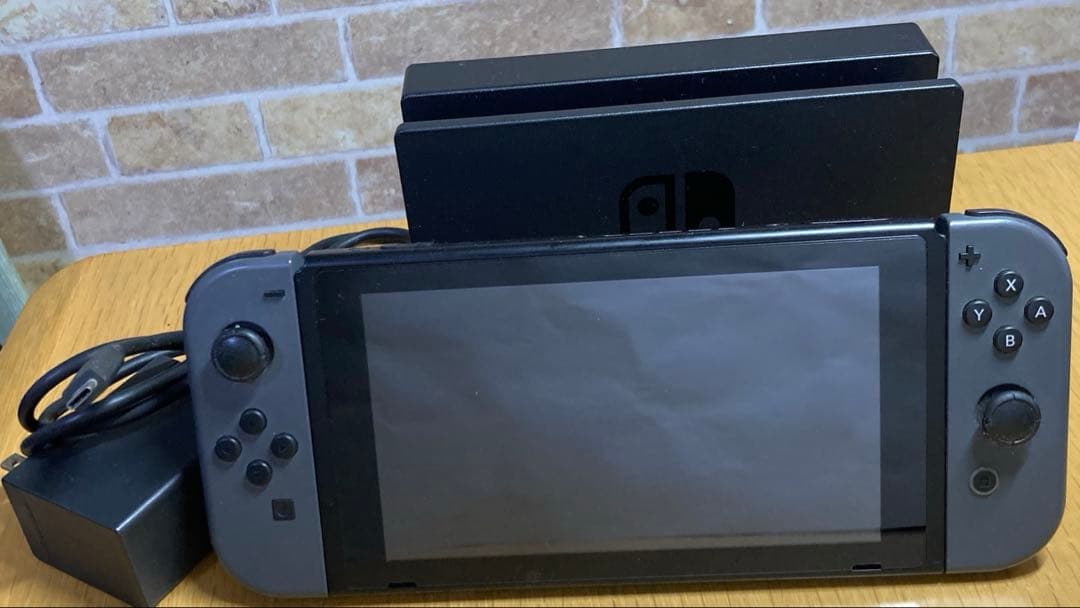 Nintendo Switch グレー 本体 ACアダプター、ドック付き