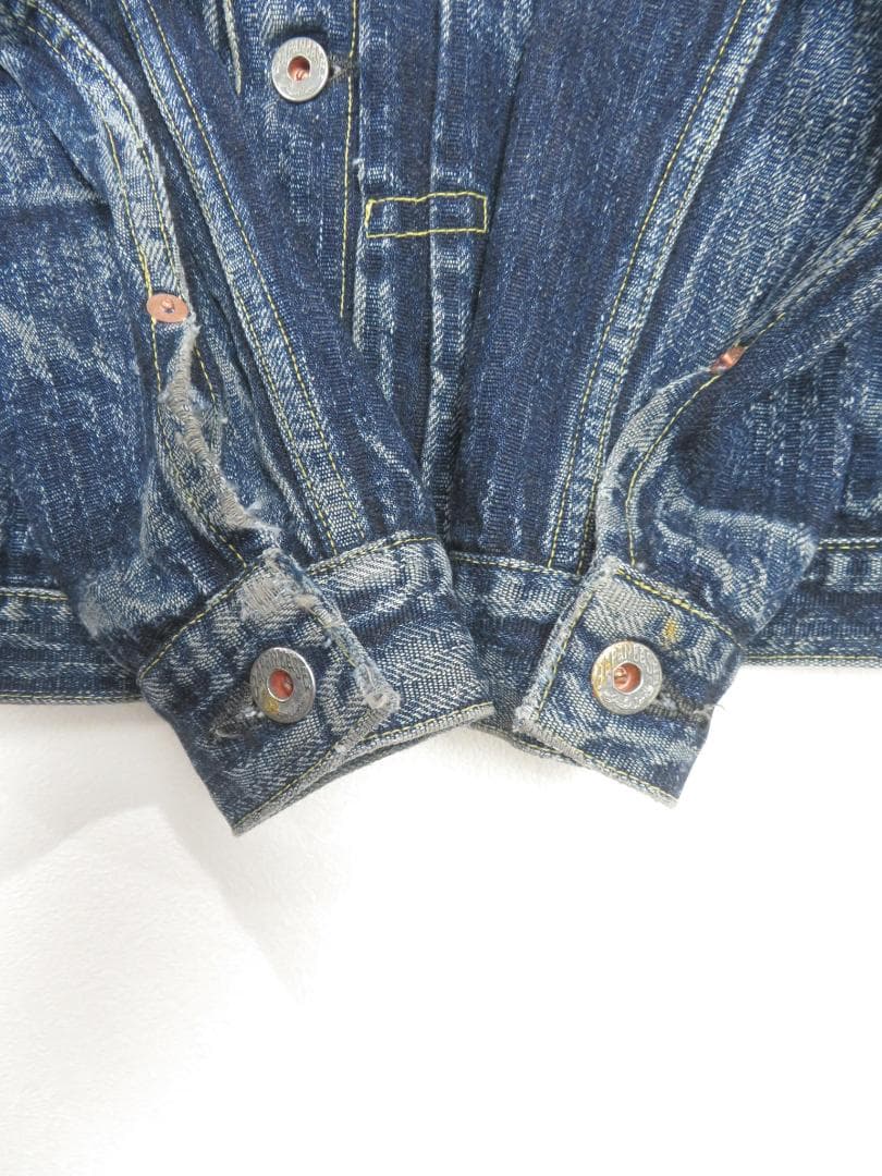 【雰囲気抜群】グラフゼロ 1st 大戦モデル デニムジャケット 40 Gジャン