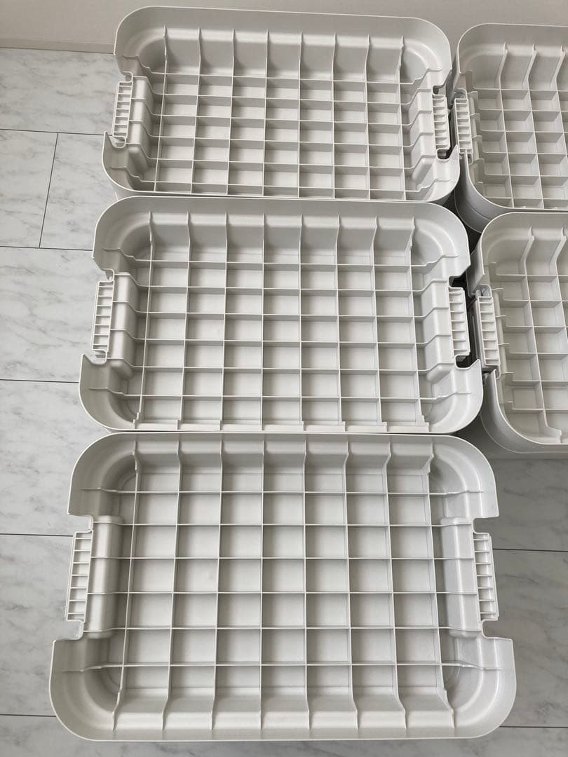 無印良品 ポリプロピレン頑丈収納ボックス・大 5個