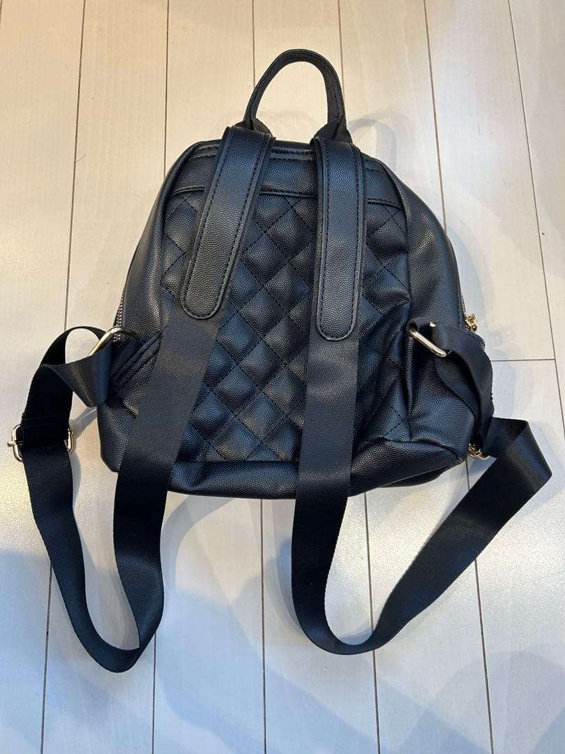 CHANEL キルティングバックパック ブラック　ノベルティー