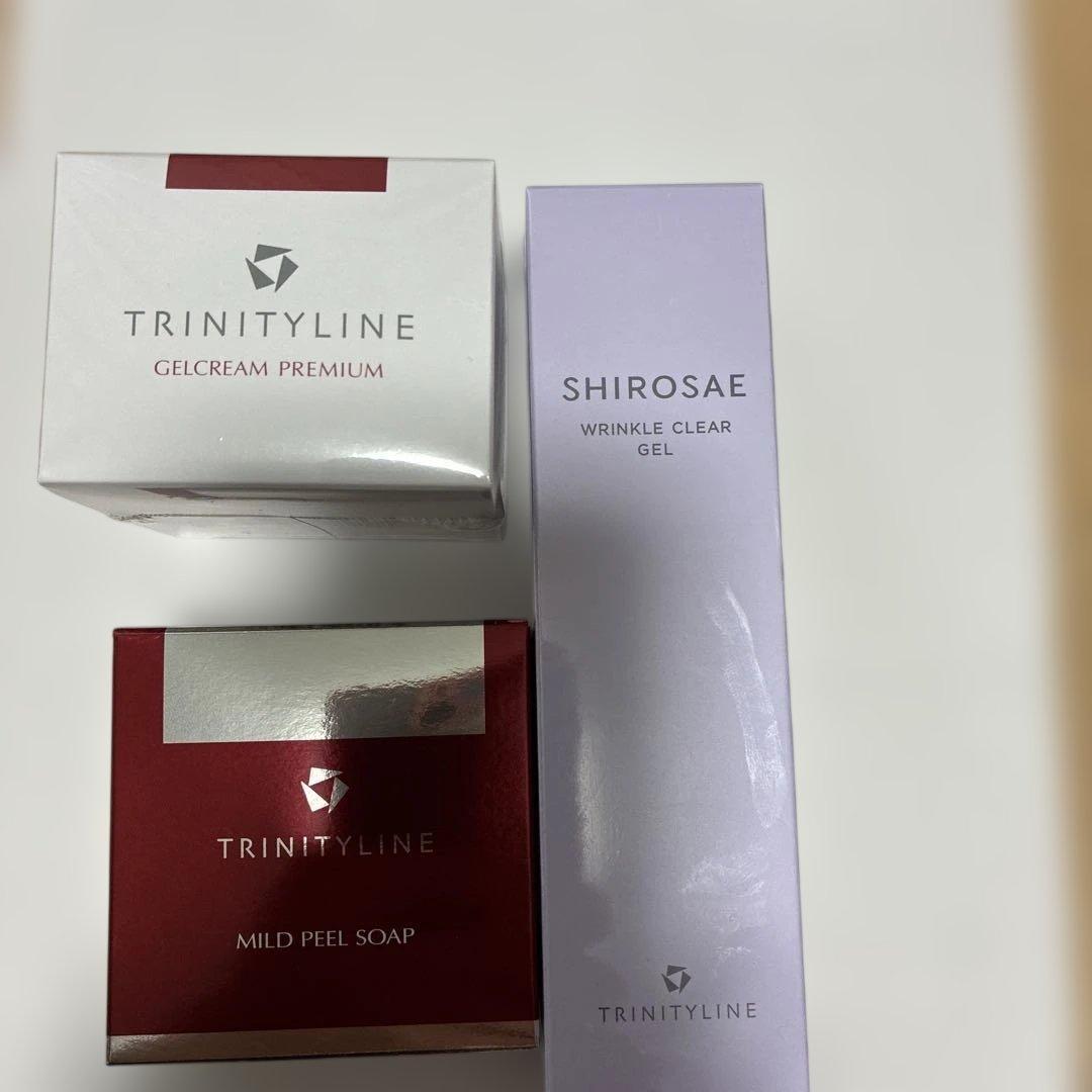 大正製薬トリニティーライン　美容ジェルクリーム　薬用美容ジェル　ソープ　3商品