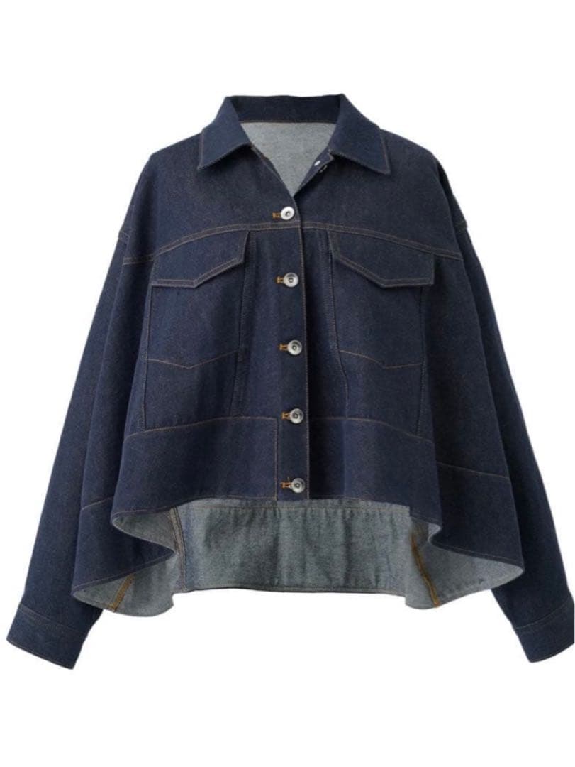 とらまる♡未着用♡完売品♡Cygne フレアデニムショートジャケット