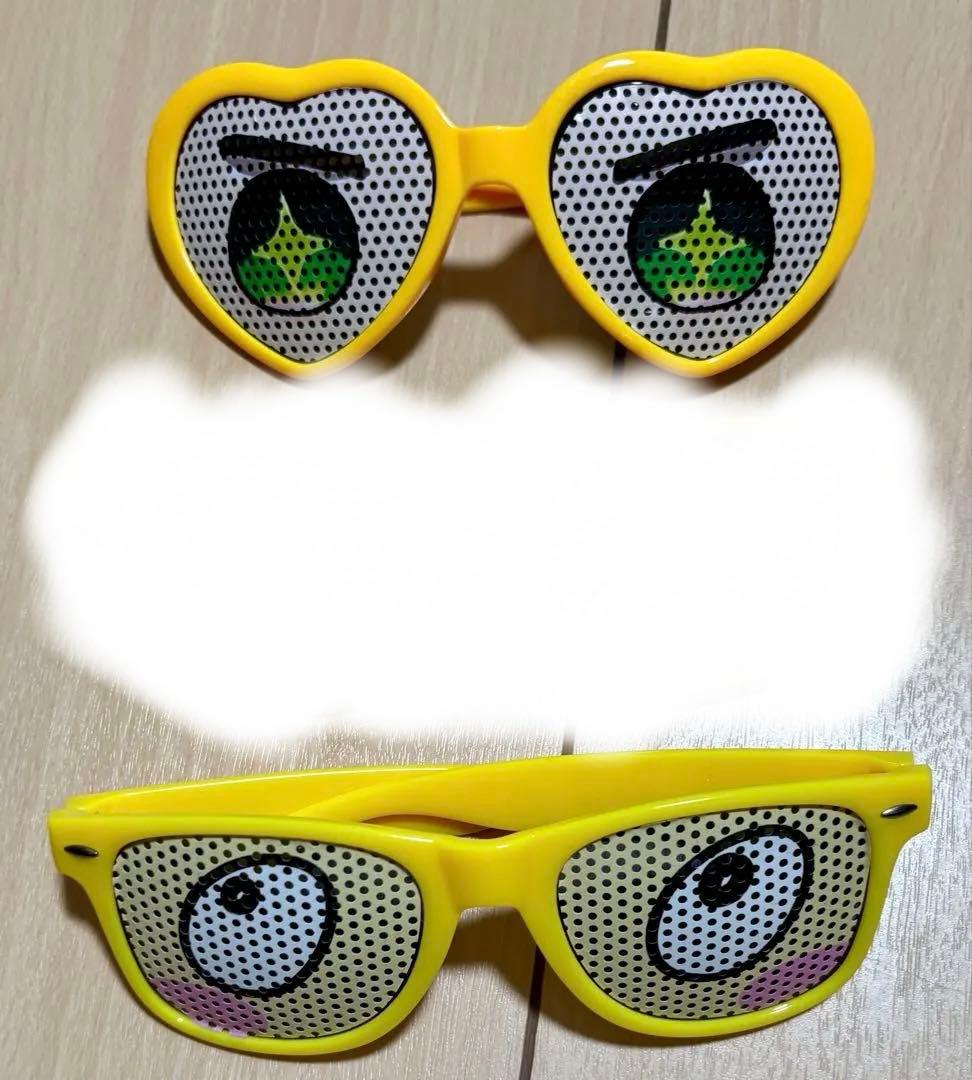 ぷりっつ サングラス2点セット