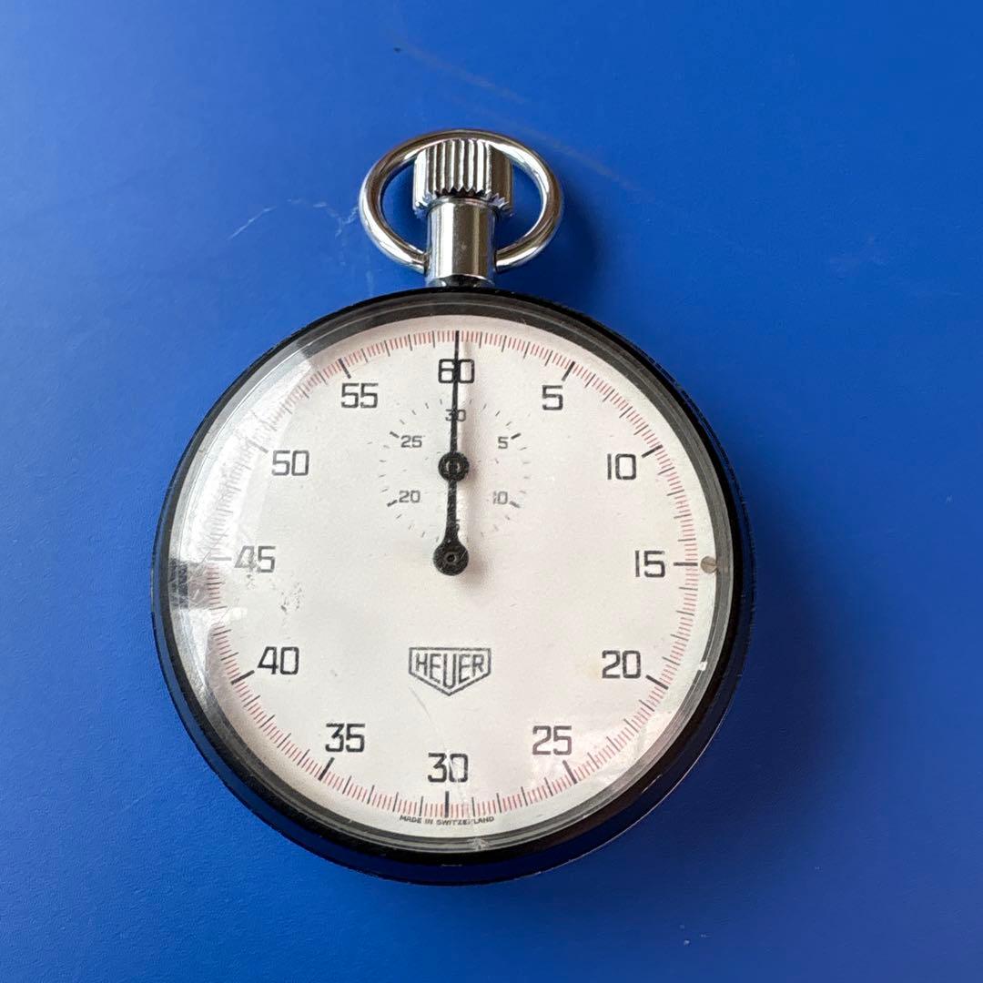 HEUER ストップウォッチ アナログ