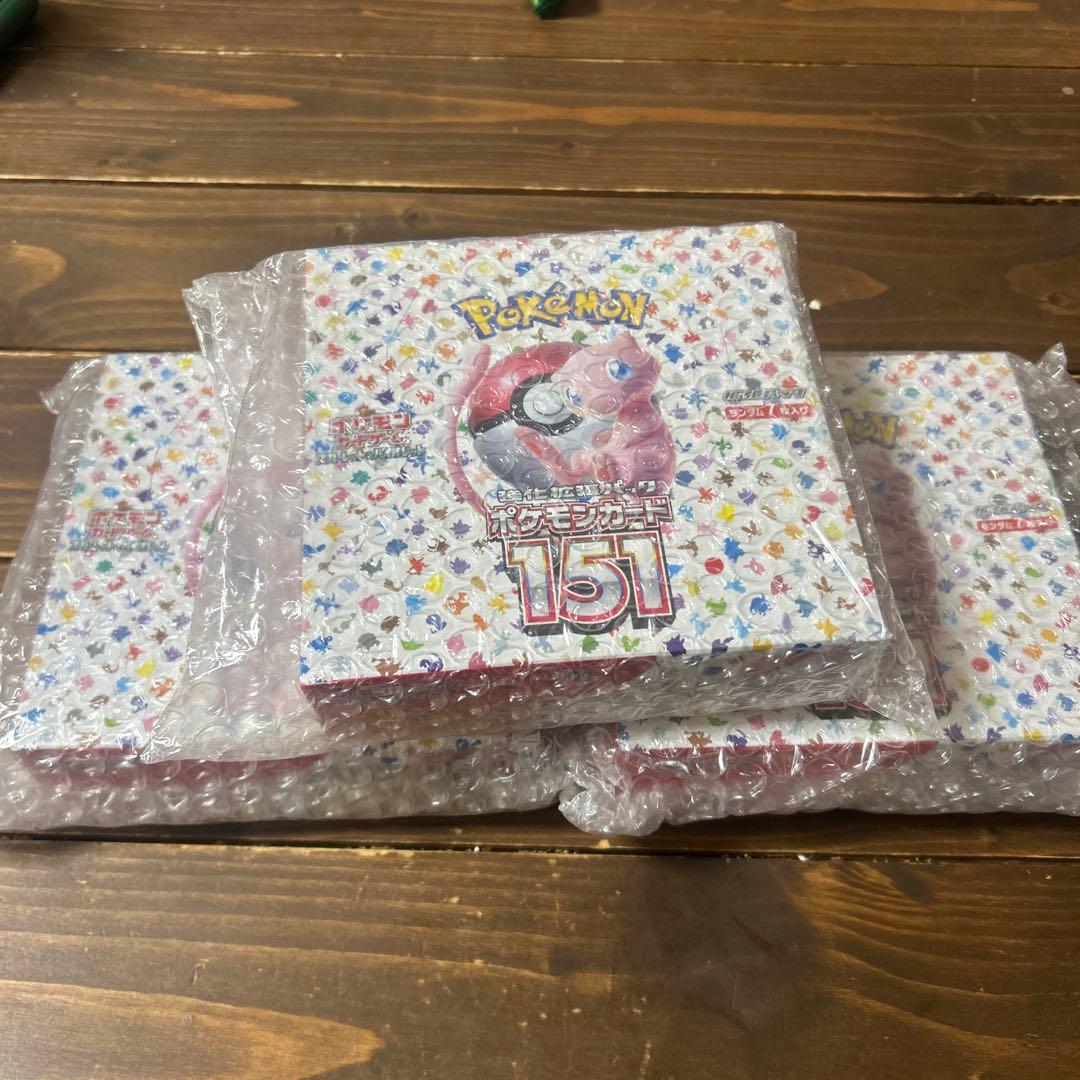 ポケモンカード　151box シュリンク付き