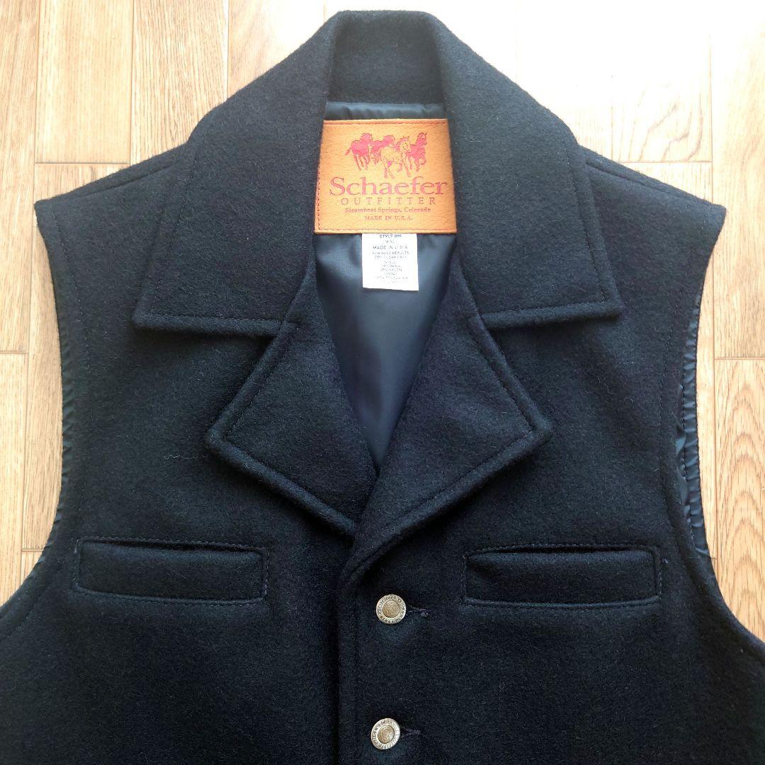 未使用 ★USA製★ シェーファー SCHAEFER outfitter ベスト