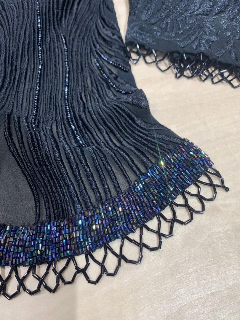 DRIES VAN NOTTEN シルクエンブロイダリーストール