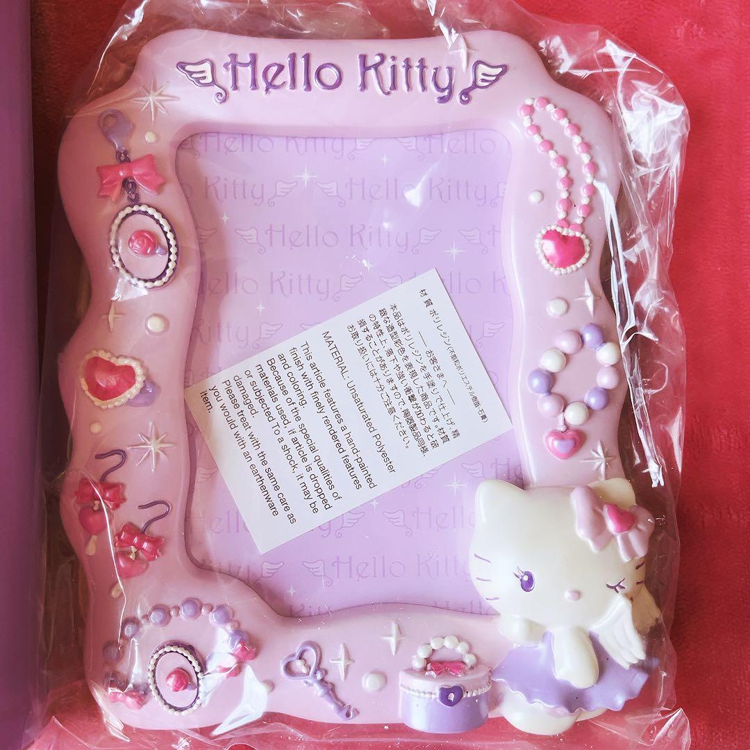 希少レア　ハローキティ　フォトフレーム　テンシ　2007 サンリオ　平成レトロ