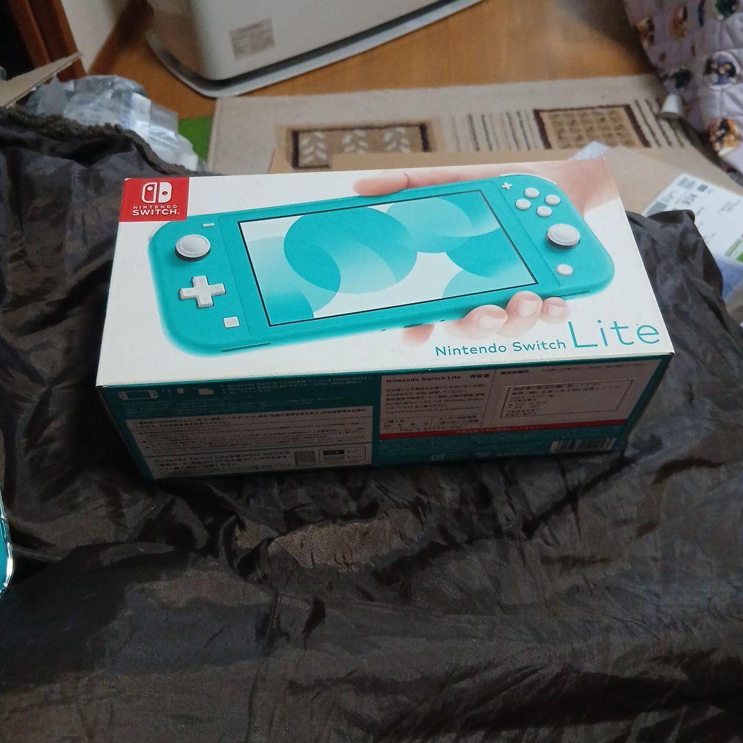 Nintendo Switch Lite ターコイズ 本体とケース付き　ジャンク