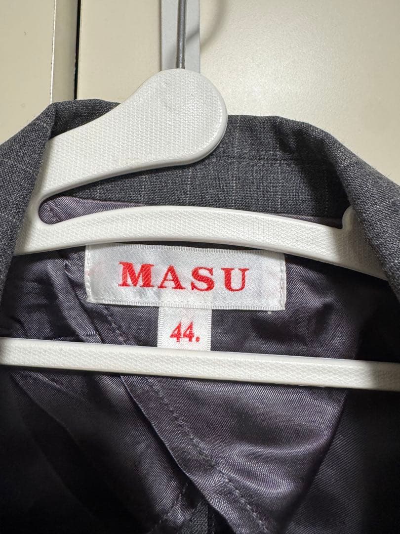 美品　masu 22aw FUTURE LAYERED JACKET(GRAY)