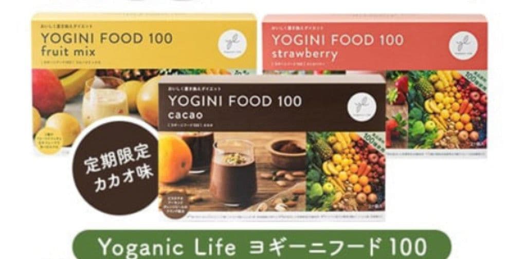 年末年始限定激安まとめ売りYogini Food 100 3箱セット