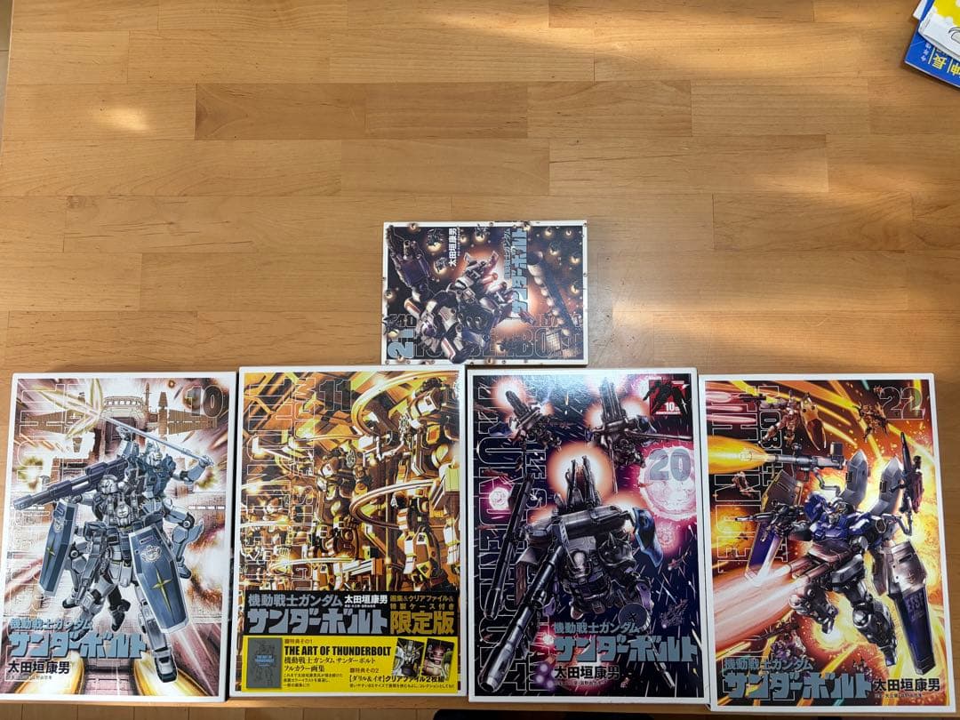 機動戦士ガンダム サンダーボルト 限定版 10、11、20、22巻　通常版21巻