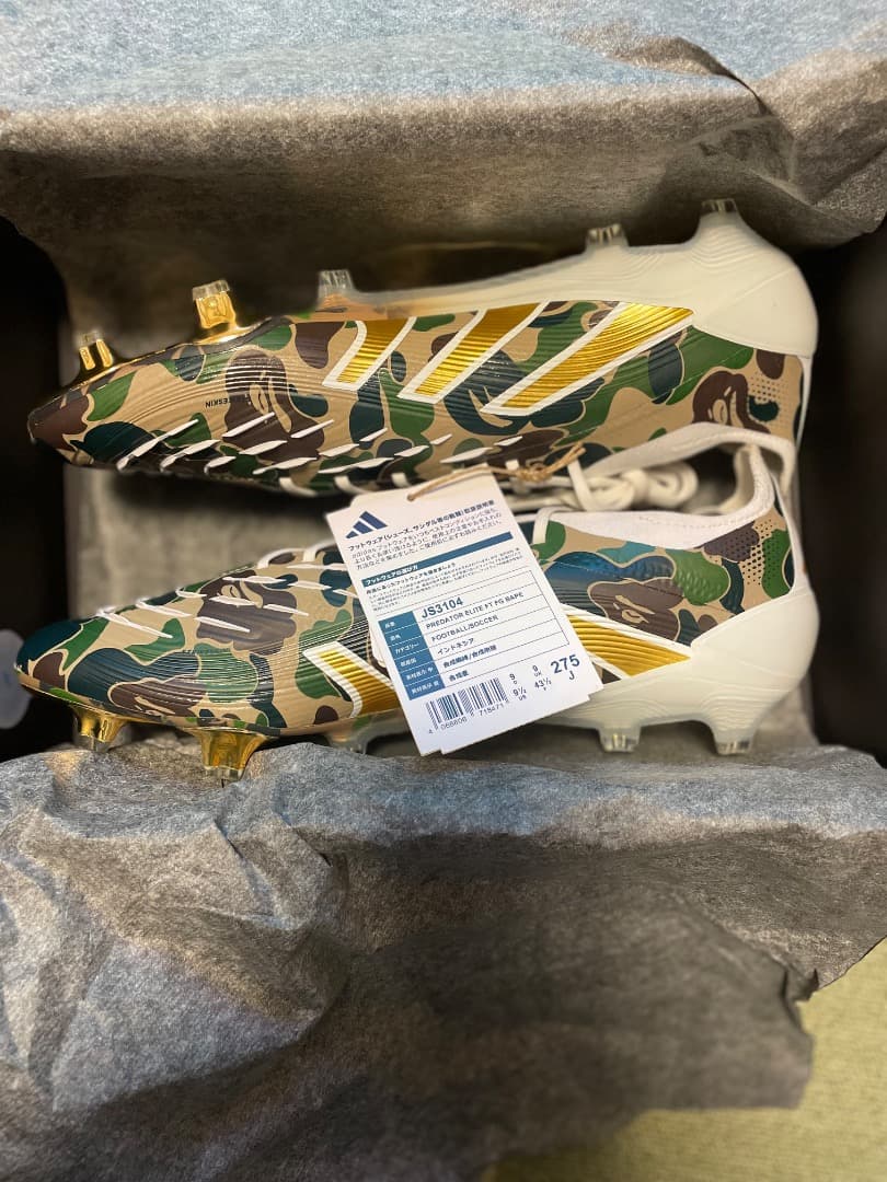 シューズ BAPE X ADIDAS PREDATOR ELITE FT FG 27.5