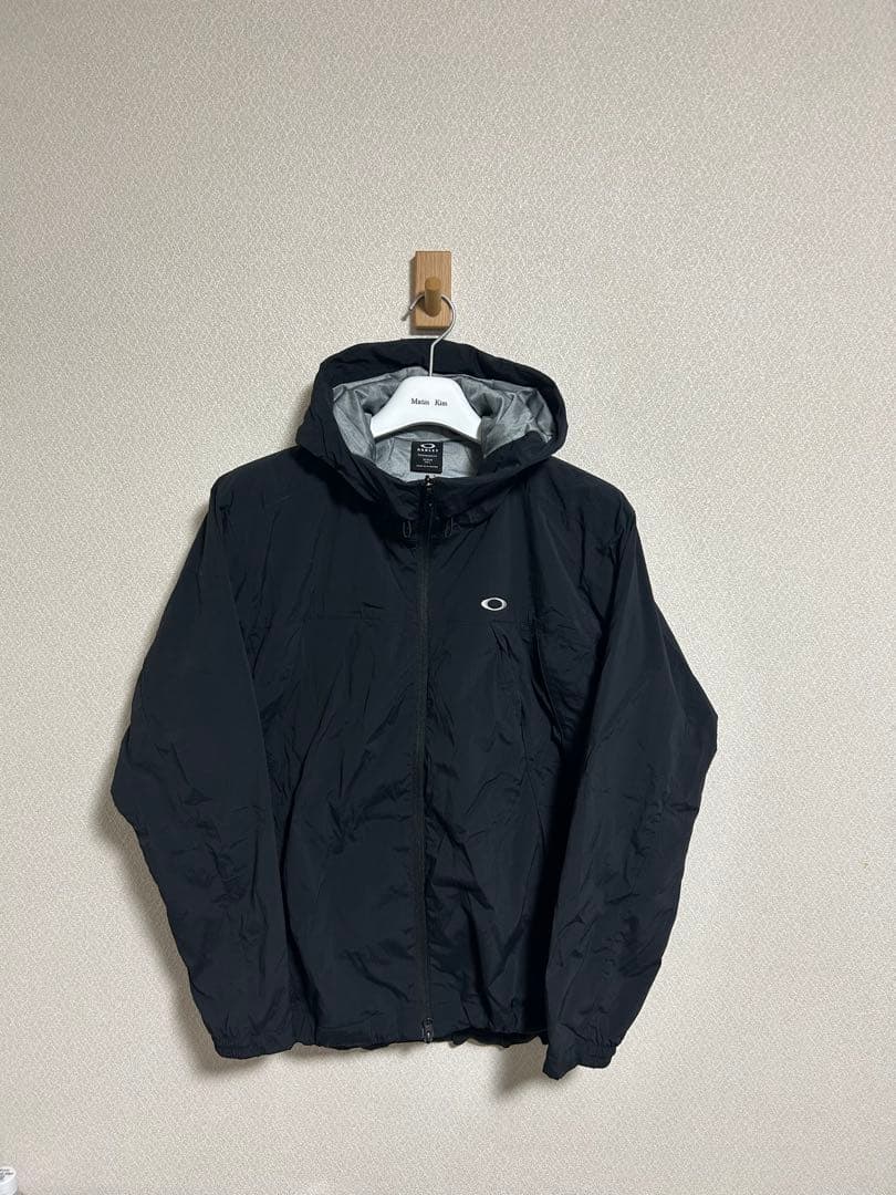 Oakley ブラック ナイロンジャケット