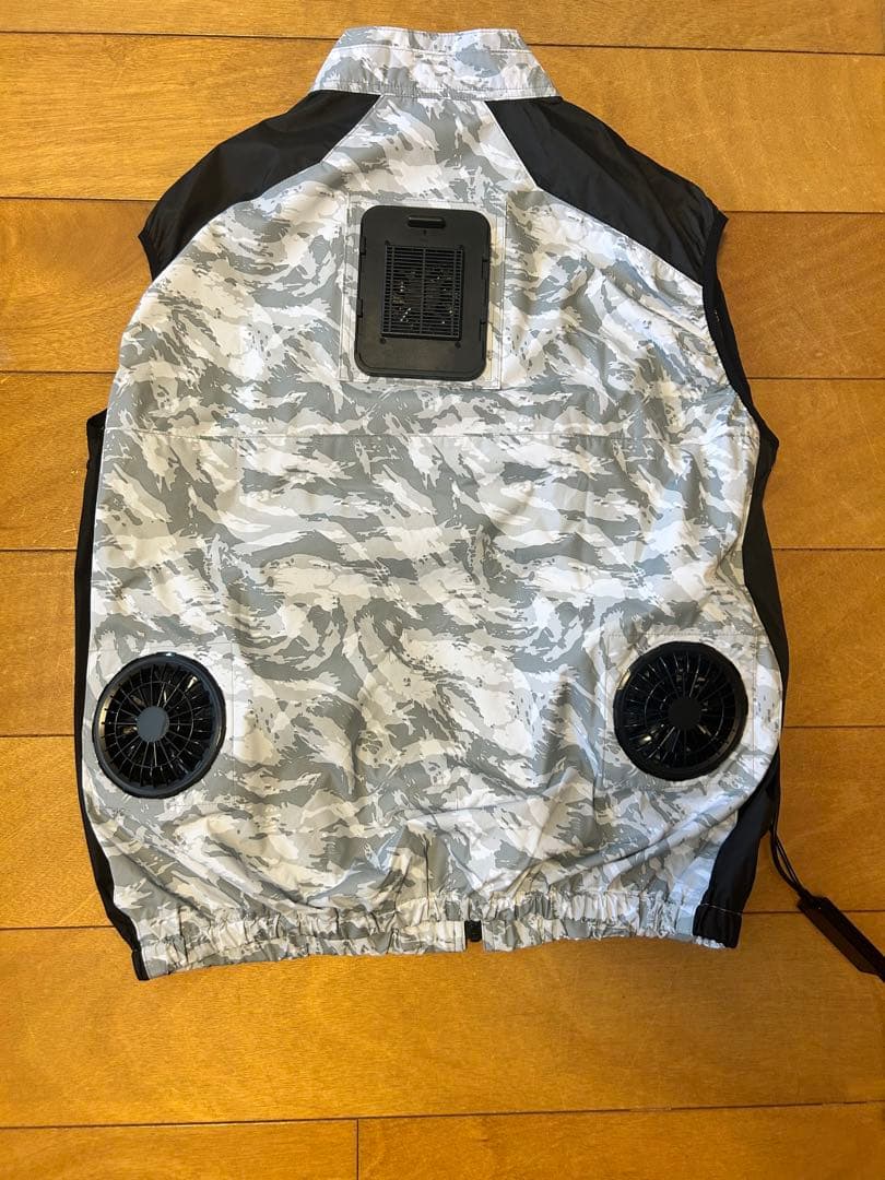 空調服 迷彩柄 2ファン搭載