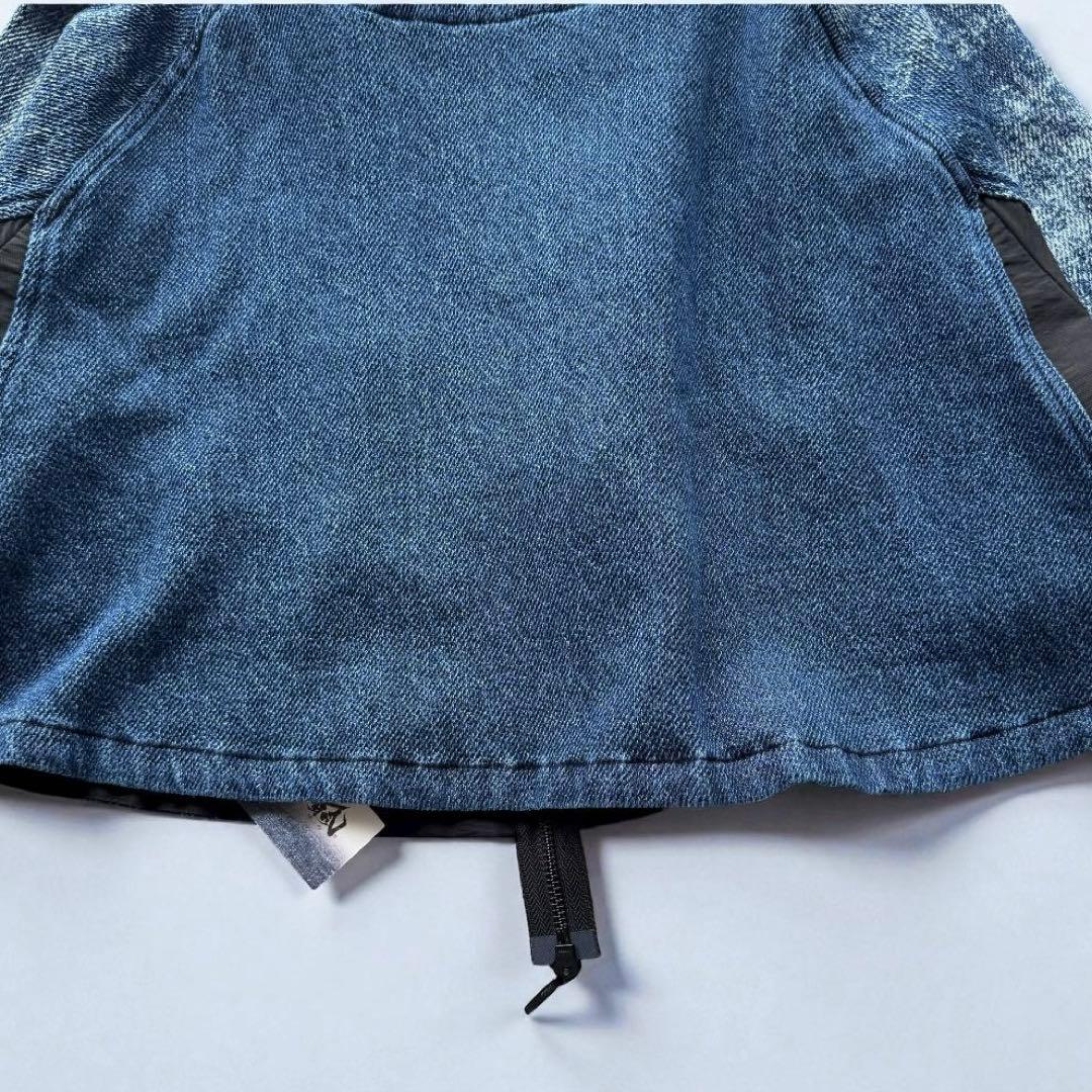 芽風 MEFU 2025年モデル デニム切替ジャケット 未使用 タグ付