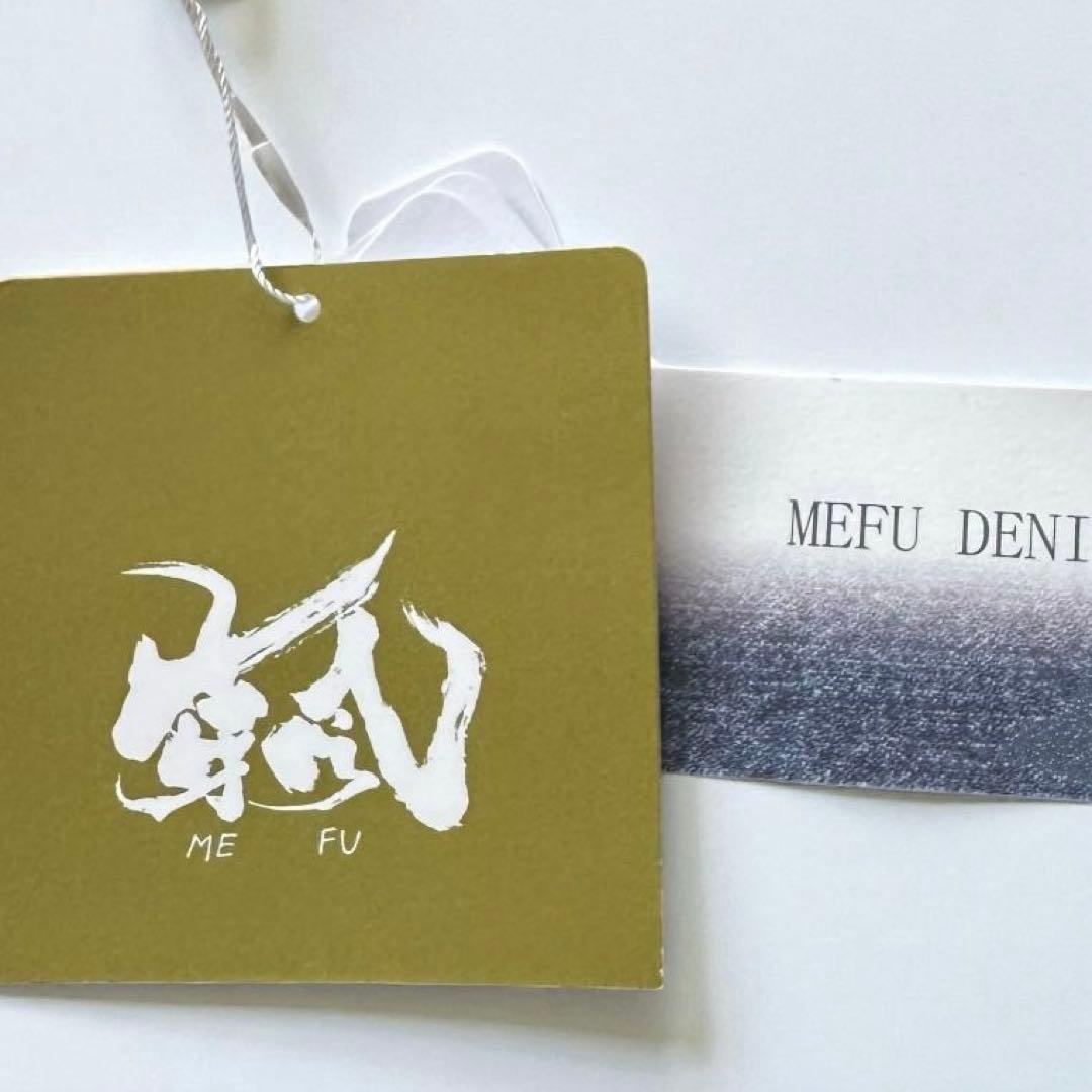 芽風 MEFU 2025年モデル デニム切替ジャケット 未使用 タグ付