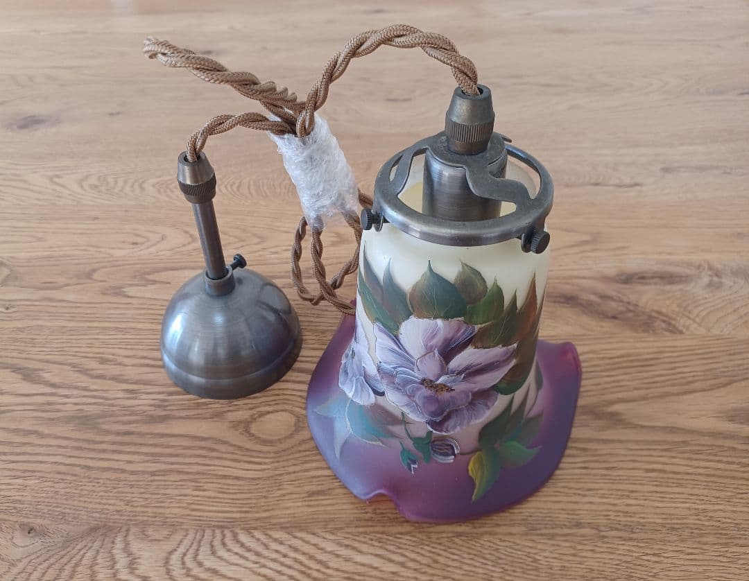 吊り下げランプシェード　アンティーク