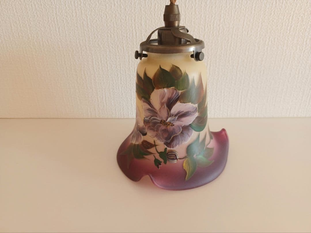 吊り下げランプシェード　アンティーク