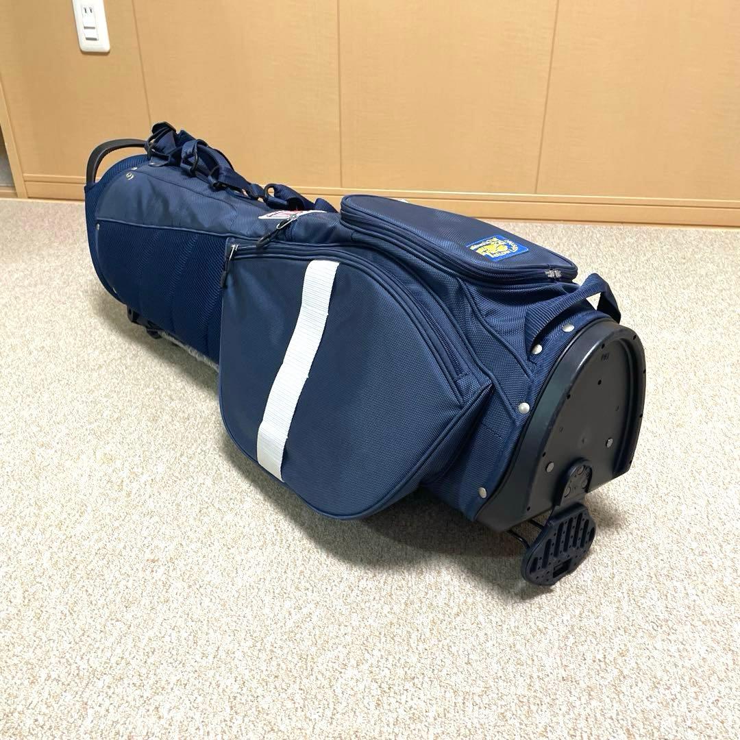 美品【限定生産】イエローロブスター スタンド式 キャディバッグ (完売品)