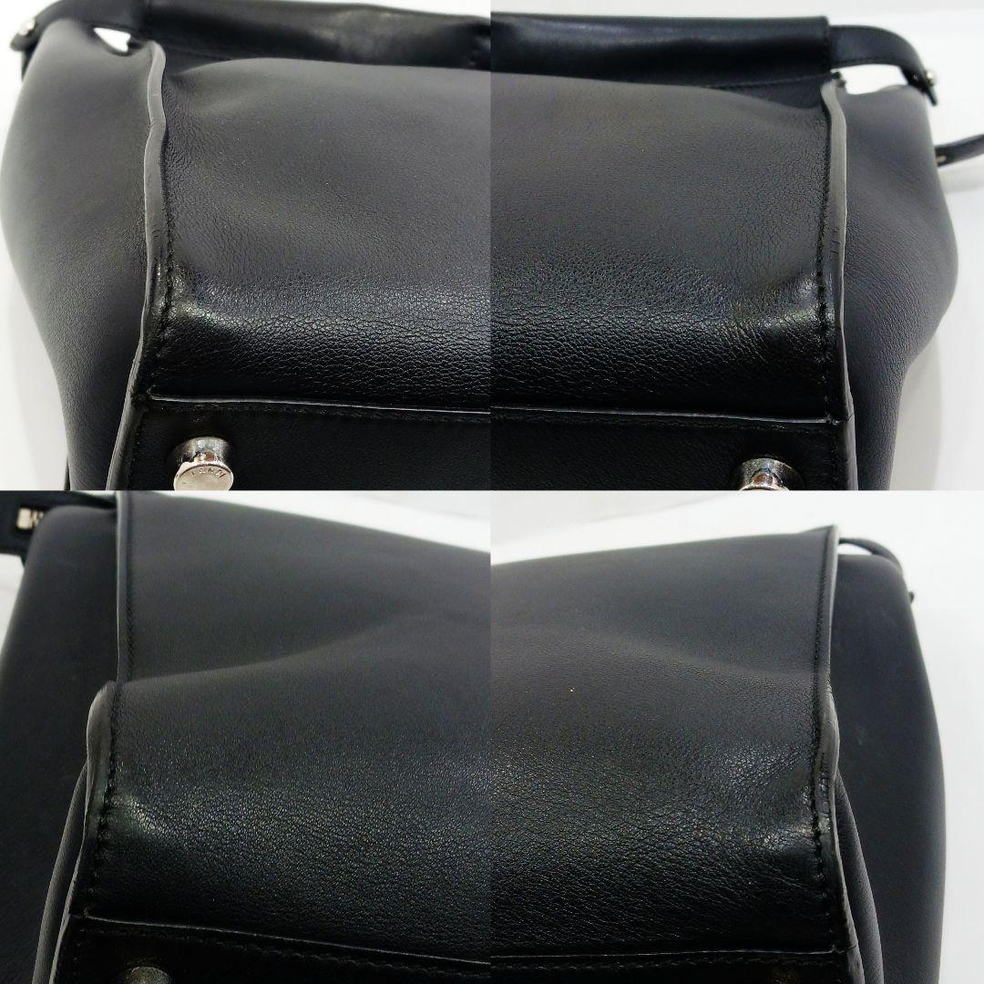 フェンディ ピーカブー モンスター ビジネスバッグ 2way 2室 A4可 黒