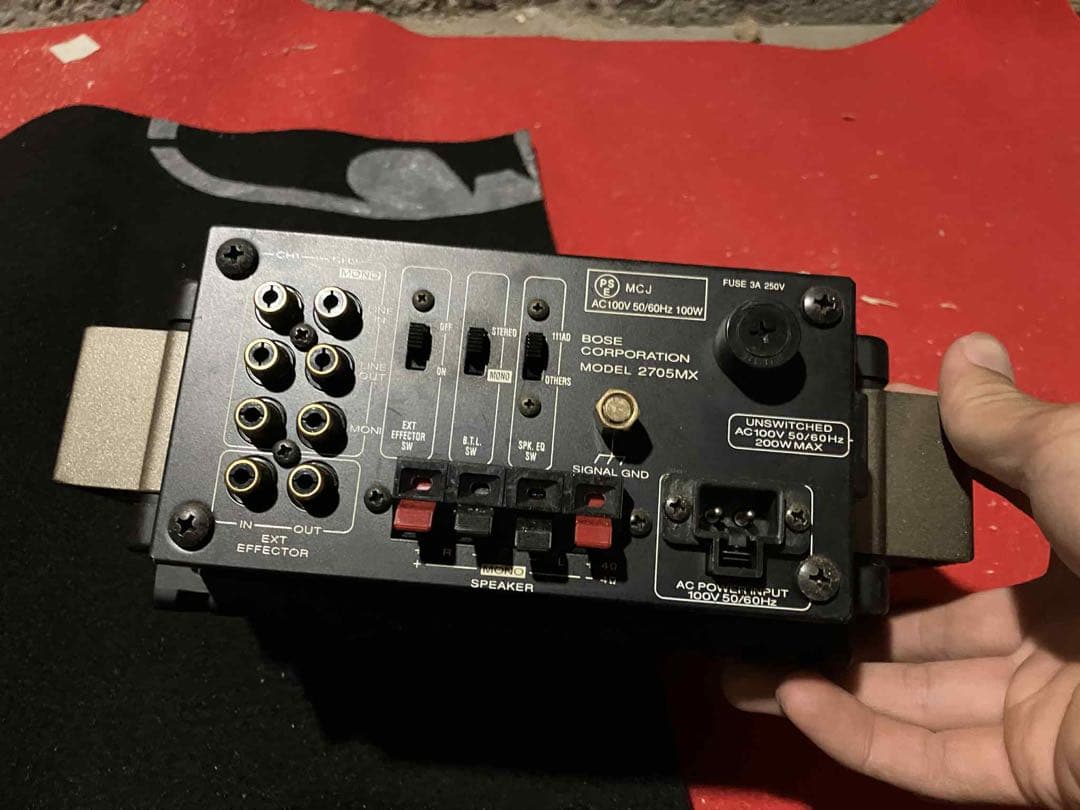 BOSE 2705MX パワーアンプ