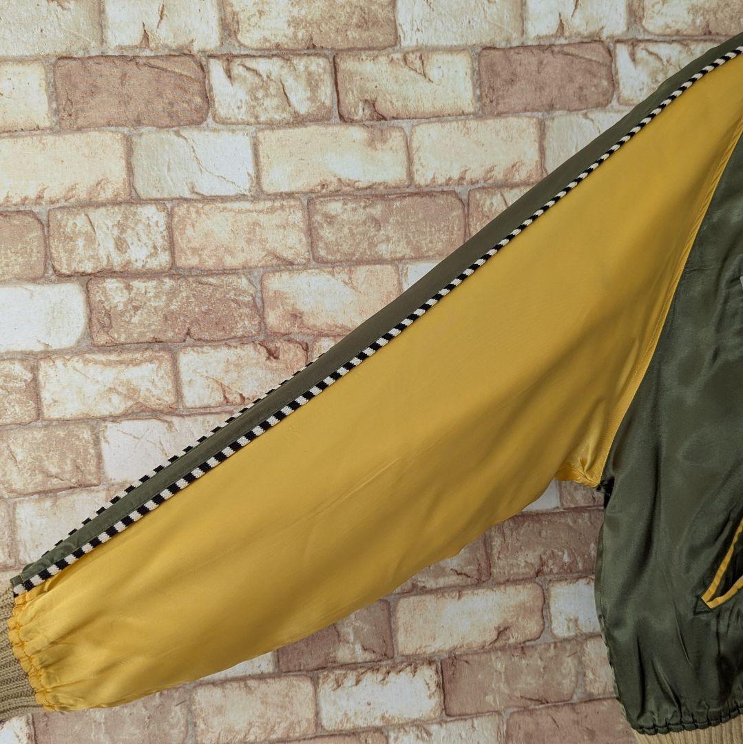 ⭐【珍品‼ロカビリー】MIRACLE WOMAN リバーシブル スカジャン 龍