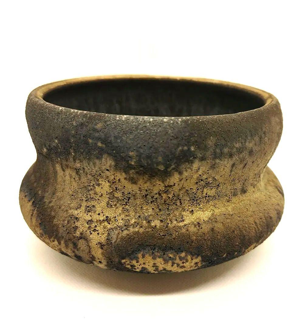 細川政己 陶器製 植木鉢 鉢 y鉢