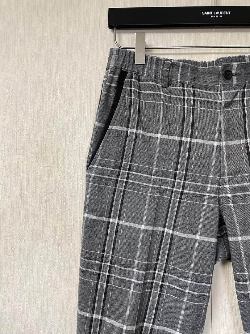 5351 pour les hommesデザインチェックパンツ shellac