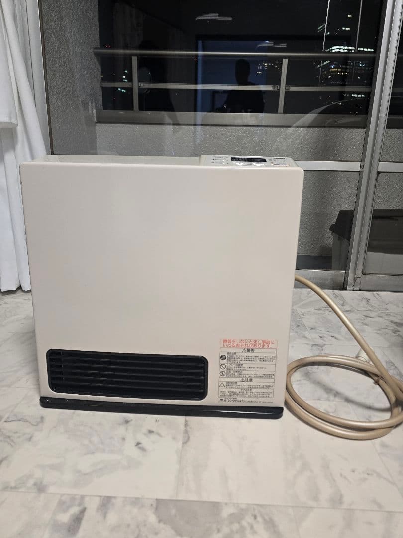ガスファンヒーター ホワイト Rinnai SRC-364E LPガス用