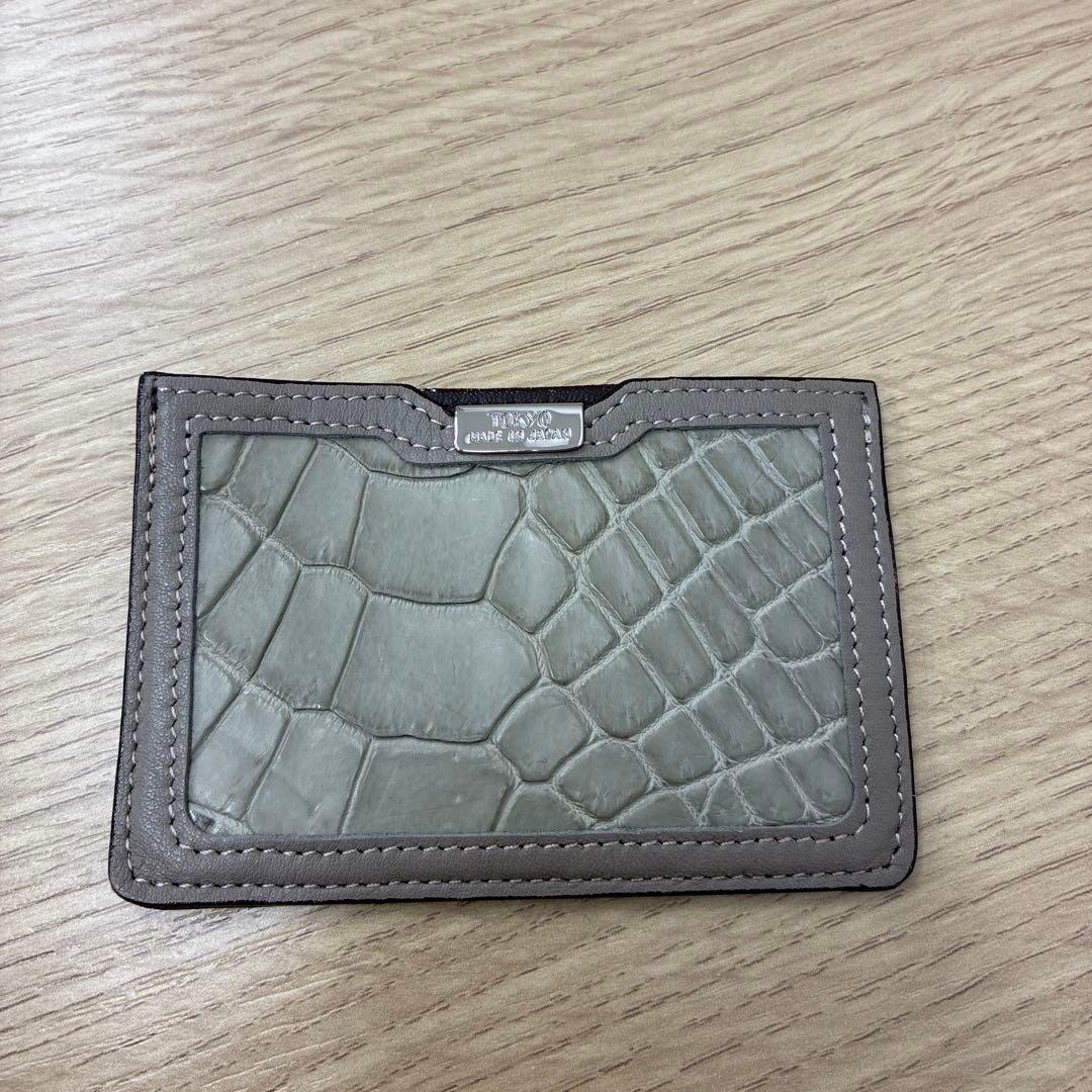 BAGFAN JRA 本クロコダイル レザートート 高級バッグ 正規タグ付き