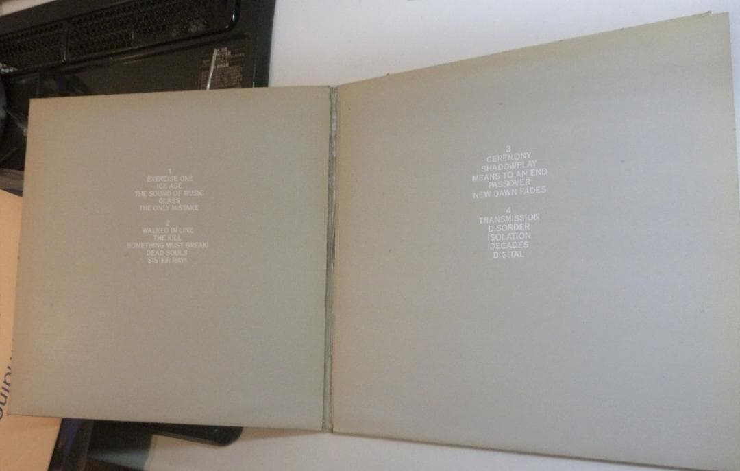 【名盤アナログＬＰ二枚組●81年発売当時物】ジョイ・ディヴィジョン／スティル