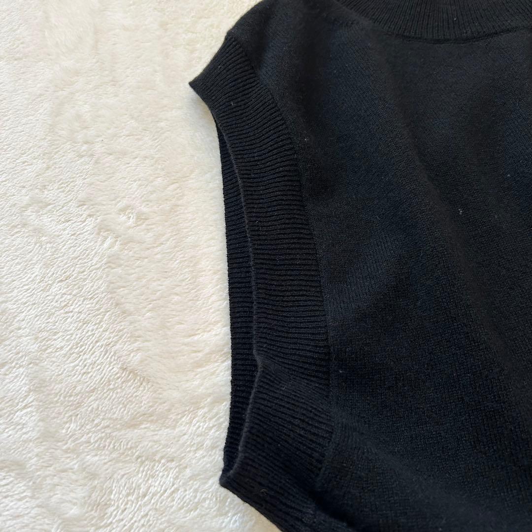 【美品】　2023AW マーガレットハウエル　ウールカシミヤ　ニットベスト