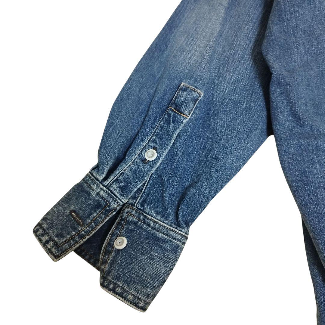 Healthy DENIM Almond ビッグシルエット デニムシャツ